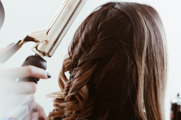 Professional women's haircut